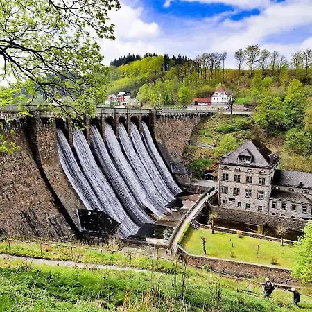 Talidyll Am Diemelsee An Der Talsperre- 4 Betten 1 Schlafsofa Bis Zu 5 Gaesten - 2 Autominuten Bis Zum Badestrand - Naehe Willingen - Marsberg - Brilon - Privater Eingang * Helminghausen