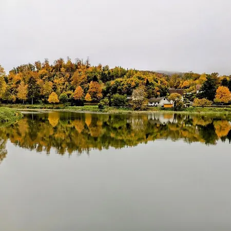 Talidyll Am Diemelsee An Der Talsperre- 4 Betten 1 Schlafsofa Bis Zu 5 Gaesten - 2 Autominuten Bis Zum Badestrand - Naehe Willingen - Marsberg - Brilon - Privater Eingang Apartment *
